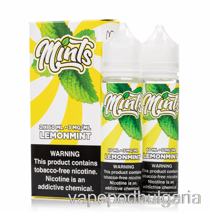 Vape Течности Lemonmint - Mints Vape Co - 120ml 3mg